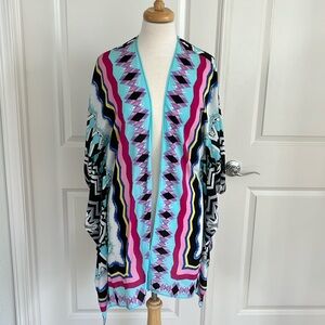 La Blanca Beach coverup kimono. Size L/XL